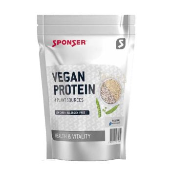Sponser VEGAN PROTEIN 480g zacskó Natúr Fehérjepor