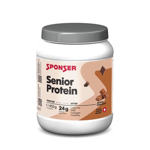 Sponser SENIOR PROTEIN 455gr doboz Csokoládé Fehérjepor