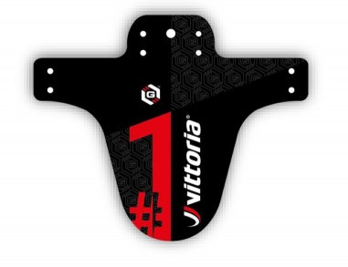 Sárvédő Vittoria MTB első teleszkóp merevítésére szerelhető fekete/piros