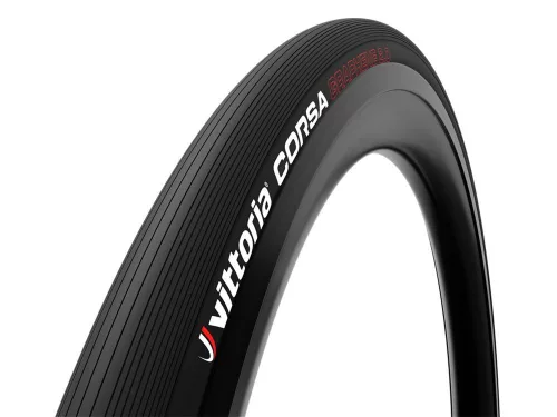 Külső Vittoria Corsa 25-622 TLR!!! 290gr. FULL fekete G+ 2.0!