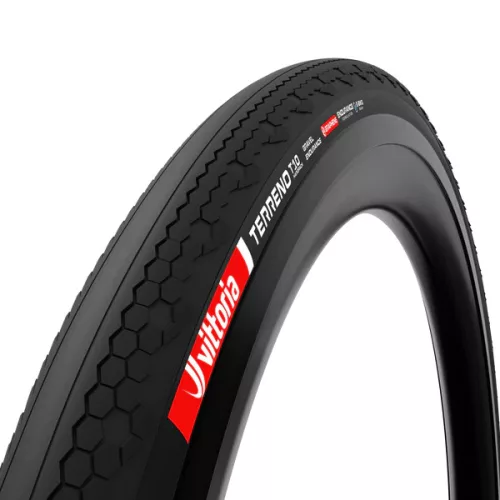Külső Vittoria TERRENO T10 Hardpack TLR 37-622 Gravel Endurance fekete
