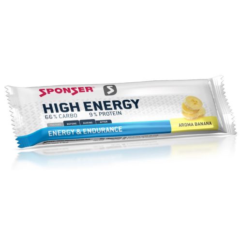 Sponser HIGH ENERGY 45g Banán Energiaszelet