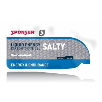  Sponser LIQUID ENERGY SALTY GEL 35g tasak Sós Energia zselé