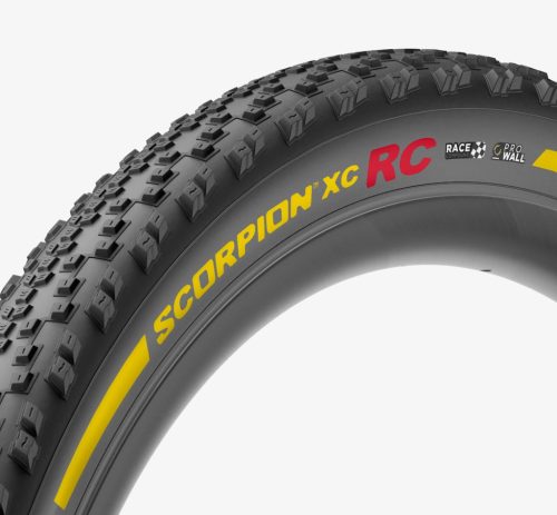 Külső Pirelli Scorpion™ Race XC RC  TLR 29" x 2,4 (60-622) Team Edition sárga felirat "Made in Italy"
