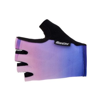 Kesztyű Santini LUCE kék/lila M