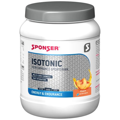 Sponser ISOTONIC 1000g doboz Őszibarack Izotóniás ital