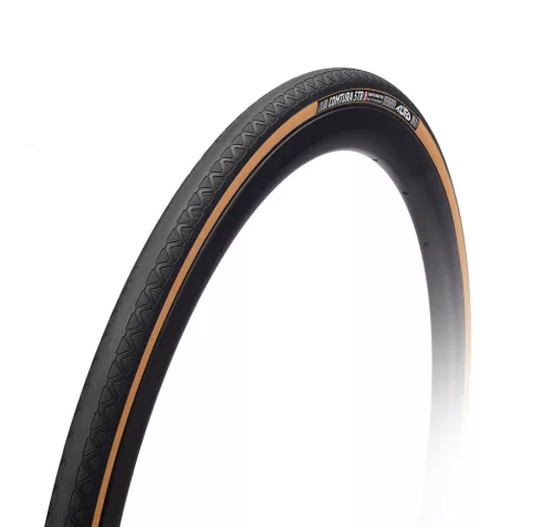 Külső TUFO Tubeless Ready COMTURA 5 TR 28mm-622 (700x28C) 300 gr. 4 - 6 bar (60-90 p.s.i.) - BEIGE/FEKETE