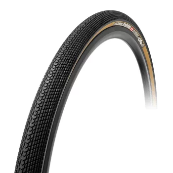   Külső TUFO Gravel Speedero HD, tubeless 36-622 (700x36C), 420gr. 2-5 bar (30-70 p.s.i.) - szövetsűrűség: 130 / 255 TPI erősített!!! fekete/beige