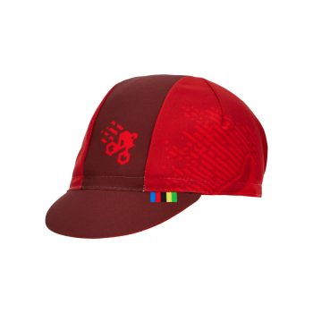   Sapka Santini UCI MTB WORLD CHAMPIONSHIPS VALAIS piros/bordó