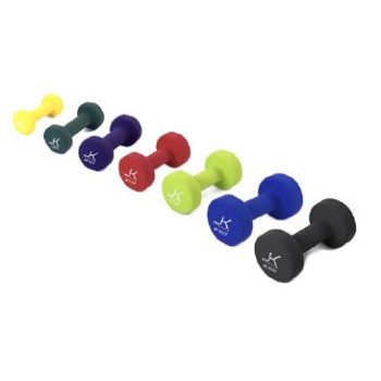   Fitness súlyzó csúszásmentes neoprén bevonattal 5kg MN5 JK Fitness