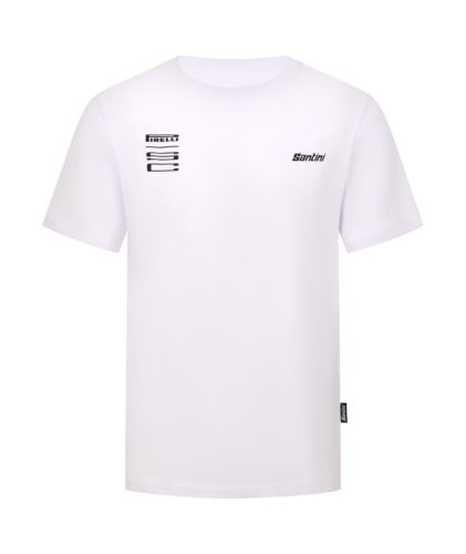 Póló Santini PIRELLI unisex  fekete XXL