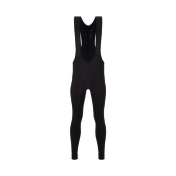   Nadrág Santini OMNIA kantáros EMA betétes hosszú fekete XXL (Thermofleece winter bib tights)
