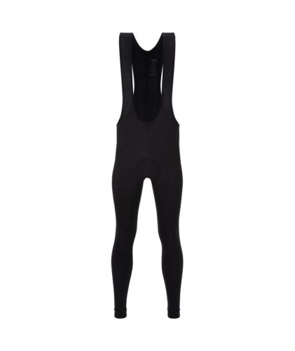 Nadrág Santini OMNIA kantáros EMA betétes hosszú fekete XXL (Thermofleece winter bib tights)