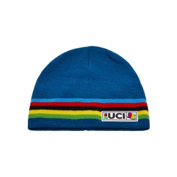 Sapka Santini UCI Rainbow BBH BEANIE téli kék (BBH446)