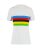 Póló női Santini UCI WORLD CHAMPION színes csíkos fehér M
