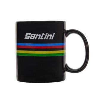 Santini UCI WORLD CHAMPION bögre (1db) fekete