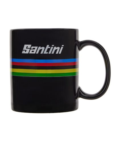 Santini UCI WORLD CHAMPION bögre (1db) fekete