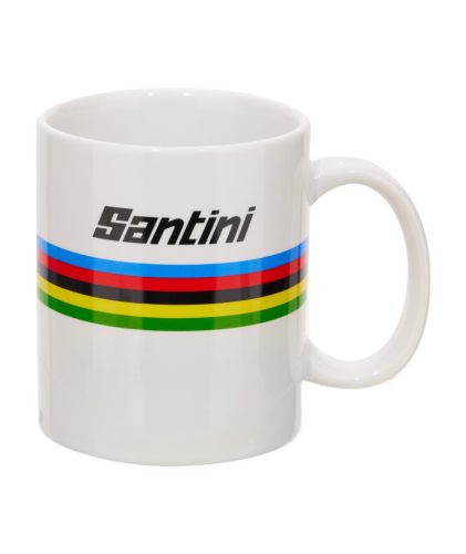Santini UCI WORLD CHAMPION bögre (1db) fehér
